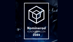 Nominerad Kundkristallen 2024